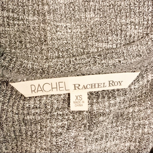 Rachel Roy High Low Wrap Bodycon Sleeveless Dress - Picture 4 of 8